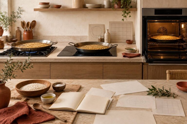 Fuego, inducción y horno: cómo cambia la cocción del arroz