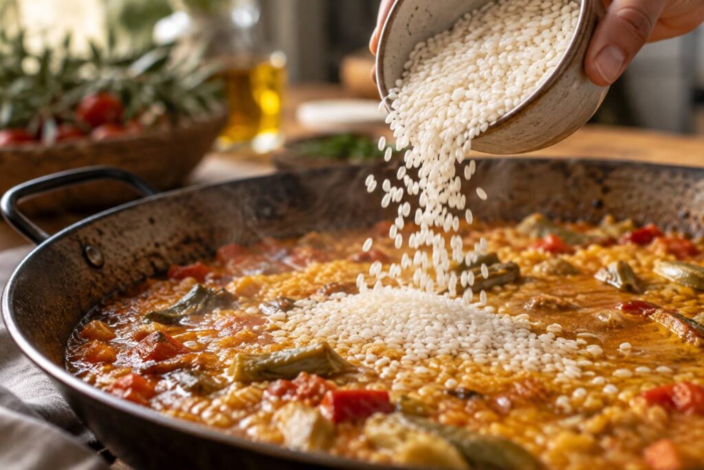 Illustration de détail sur le sujet : Arroz albufera: qué aporta frente al bomba y al senia