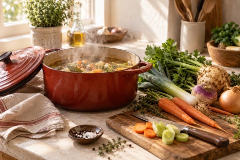 Caldo de verduras: qué hortalizas aportan cuerpo y cuáles no