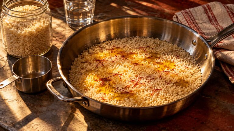 Variedad senia: absorción, tiempo y arroces que le van bien