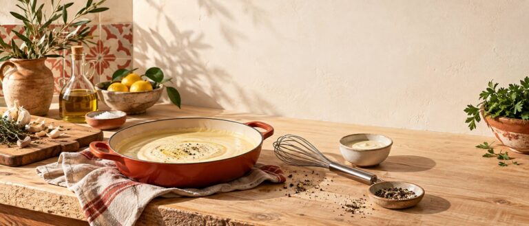 Salsa alemana: la velouté enriquecida y cuándo usarla