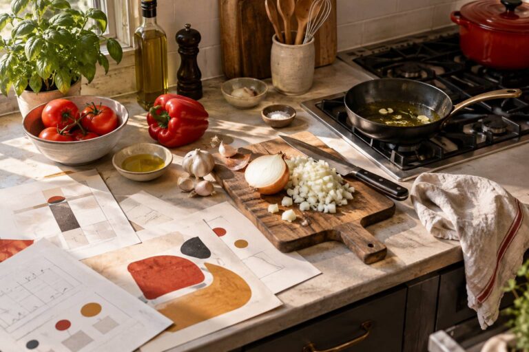 Sofrito para guisos: orden de los ingredientes y tiempos